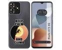 Funda Silicona para Zte Blade A73 4G diseño Mujer Escalada Dibujos