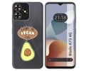Funda Silicona para Zte Blade A73 4G diseño Vegan Life Dibujos