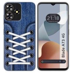 Funda Silicona para Zte Blade A73 4G diseño Zapatillas 01 Dibujos