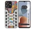 Funda Silicona para Zte Blade A73 4G diseño Zapatillas 05 Dibujos
