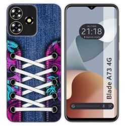 Funda Silicona para Zte Blade A73 4G diseño Zapatillas 06 Dibujos