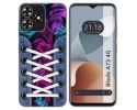 Funda Silicona para Zte Blade A73 4G diseño Zapatillas 07 Dibujos