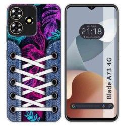 Funda Silicona para Zte Blade A73 4G diseño Zapatillas 07 Dibujos
