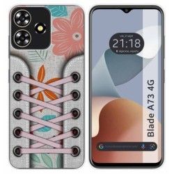 Funda Silicona para Zte Blade A73 4G diseño Zapatillas 09 Dibujos