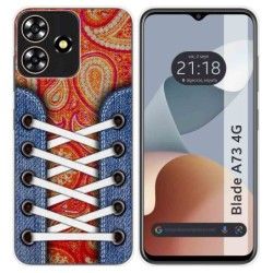 Funda Silicona para Zte Blade A73 4G diseño Zapatillas 10 Dibujos