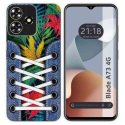Funda Silicona para Zte Blade A73 4G diseño Zapatillas 12 Dibujos