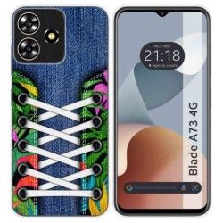 Funda Silicona para Zte Blade A73 4G diseño Zapatillas 13 Dibujos