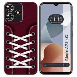 Funda Silicona para Zte Blade A73 4G diseño Zapatillas 17 Dibujos