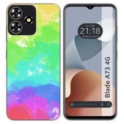 Funda Silicona para Zte Blade A73 4G diseño Acuarela 03 Dibujos