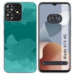 Funda Silicona para Zte Blade A73 4G diseño Acuarela 06 Dibujos