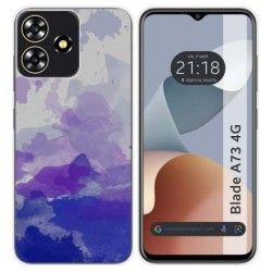 Funda Silicona para Zte Blade A73 4G diseño Acuarela 09 Dibujos