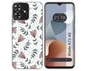 Funda Silicona para Zte Blade A73 4G diseño Flores 01 Dibujos
