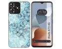 Funda Silicona para Zte Blade A73 4G diseño Flores 03 Dibujos