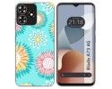 Funda Silicona para Zte Blade A73 4G diseño Flores 05 Dibujos