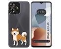 Funda Silicona para Zte Blade A73 4G diseño Perros 02 Dibujos