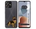Funda Silicona para Zte Blade A73 4G diseño Perros 03 Dibujos
