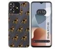 Funda Silicona para Zte Blade A73 4G diseño Perros 09 Dibujos