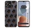 Funda Silicona para Zte Blade A73 4G diseño Perros 10 Dibujos