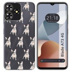 Funda Silicona para Zte Blade A73 4G diseño Perros 12 Dibujos
