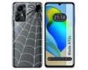 Funda Silicona Transparente para Zte Blade A72s diseño Araña Dibujos