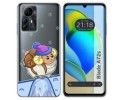 Funda Silicona Transparente para Zte Blade A72s diseño Cabra Dibujos