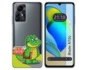 Funda Silicona Transparente para Zte Blade A72s diseño Coco Dibujos