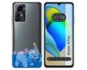 Funda Silicona Transparente para Zte Blade A72s diseño Hipo Dibujos