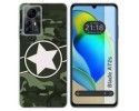 Funda Silicona para Zte Blade A72s diseño Camuflaje 01 Dibujos