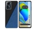Funda Silicona para Zte Blade A72s diseño Cuero 02 Dibujos