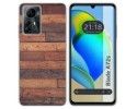 Funda Silicona para Zte Blade A72s diseño Madera 03 Dibujos