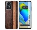 Funda Silicona para Zte Blade A72s diseño Madera 05 Dibujos