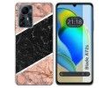 Funda Silicona para Zte Blade A72s diseño Mármol 07 Dibujos