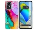 Funda Silicona para Zte Blade A72s diseño Mármol 15 Dibujos