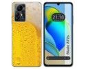 Funda Silicona para Zte Blade A72s diseño Cerveza Dibujos