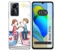 Funda Silicona para Zte Blade A72s diseño Café Dibujos