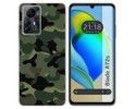 Funda Silicona para Zte Blade A72s diseño Camuflaje Dibujos