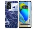 Funda Silicona para Zte Blade A72s diseño Circuito Dibujos