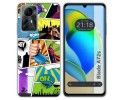 Funda Silicona para Zte Blade A72s diseño Comic Dibujos