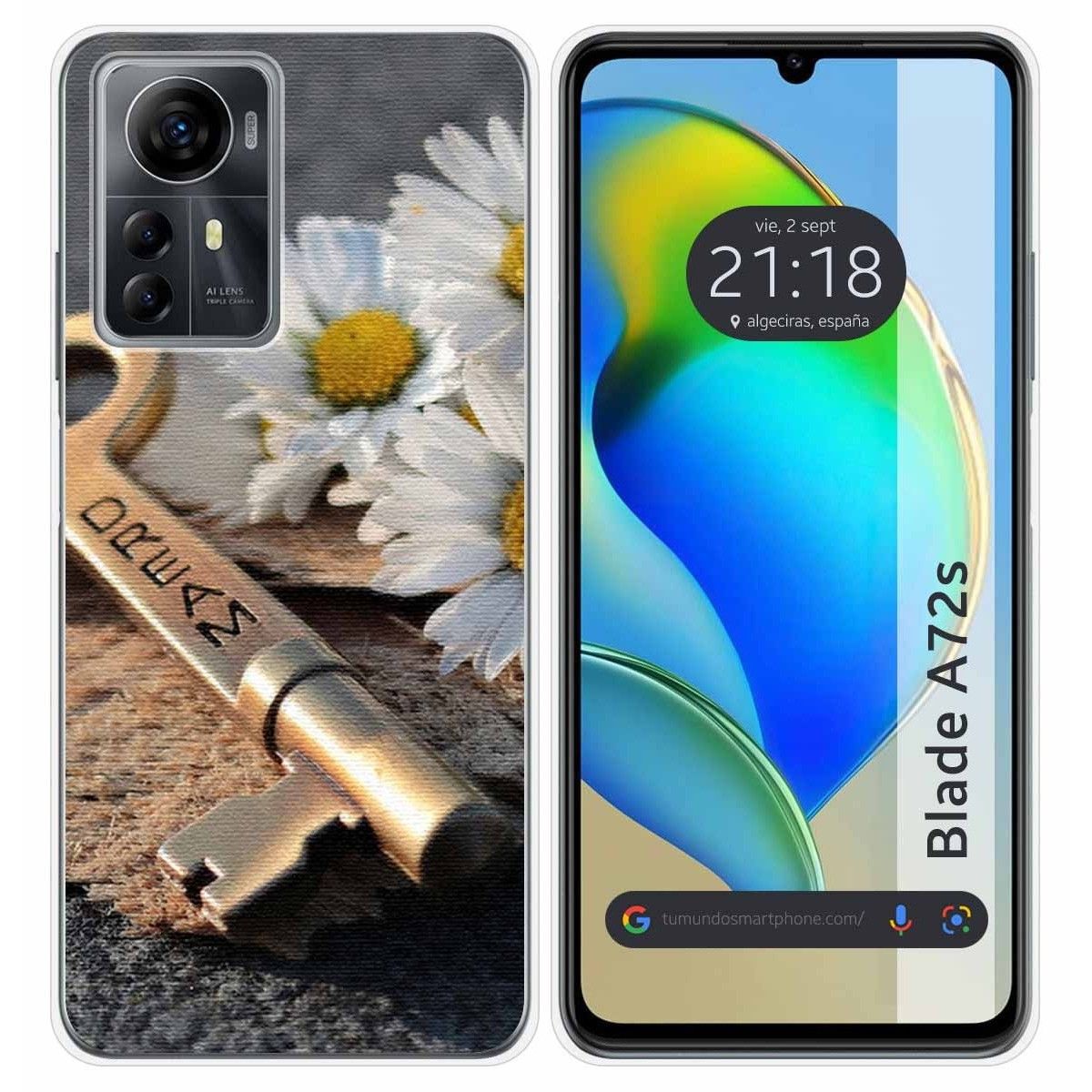 Funda Silicona para Zte Blade A72s diseño Dream Dibujos