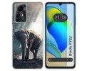 Funda Silicona para Zte Blade A72s diseño Elefante Dibujos