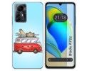 Funda Silicona para Zte Blade A72s diseño Furgoneta Dibujos