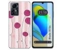 Funda Silicona para Zte Blade A72s diseño Flores Vintage Dibujos