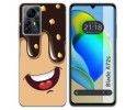 Funda Silicona para Zte Blade A72s diseño Helado Chocolate Dibujos