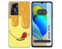Funda Silicona para Zte Blade A72s diseño Helado Vainilla Dibujos