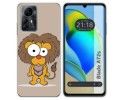 Funda Silicona para Zte Blade A72s diseño Leon Dibujos