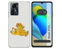 Funda Silicona para Zte Blade A72s diseño Leones Dibujos