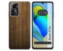 Funda Silicona para Zte Blade A72s diseño Madera Dibujos