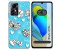 Funda Silicona para Zte Blade A72s diseño Mariposas Dibujos