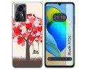 Funda Silicona para Zte Blade A72s diseño Pajaritos Dibujos