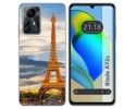 Funda Silicona para Zte Blade A72s diseño Paris Dibujos